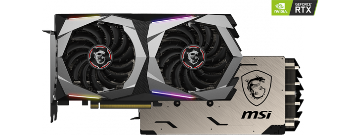 MSI NVIDIA GeForce RTX 2060 6GB GAMING Z Turing Graphics Card